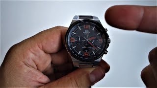 How To Calibrate or reset Chronograph Watch - calibrate Casio Edifice seconds hand indicator