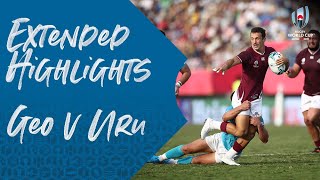 Extended Highlights: Georgia 33-7 Uruguay - Rugby World Cup 2019