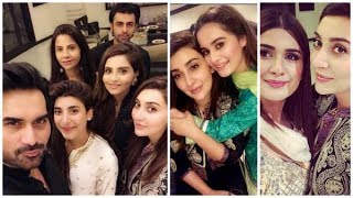 Pakistani Celebrities at Serhri Party Hosted by Humayun Saeed