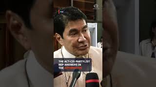 Erwin Tulfo on disqualification case: No anti-dynasty law in PH