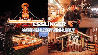 VISITING MY FIRST EVER GERMAN CHRISTMAS MARKET!!! (ESSLINGER WEIHNACHTSMARKT \u0026 MITTELALTERMARKT)