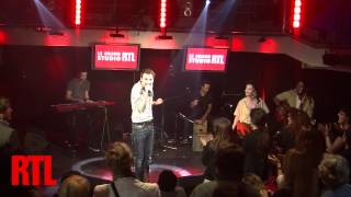Christophe Willem - Double je en live dans le Grand Studio RTL présenté par Eric Jean Jean - RTL