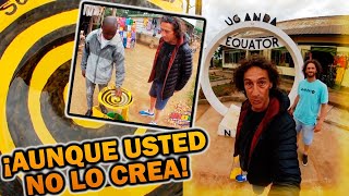 EFECTO CORIOLIS: EUGENIO y CULINI experimentaron lo que sucede cuando estás en la LÍNEA DEL ECUADOR