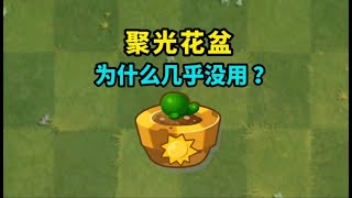 pvz2：聚光花盆，为什么是个几乎没啥用的挂件？