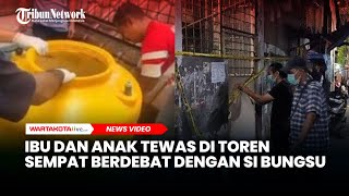 Sempat Berdebat dengan Si Bungsu, Ibu dan Anak Tewas di Toren Tambora Jakbar