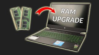 How to Upgrade RAM on HP Pavilion Gaming Laptop 15