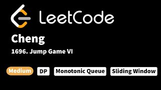 LeetCode 1696. Jump Game VI