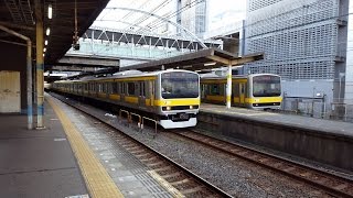 E231系 B901編成 千葉駅到着＆発車 '16.09.03