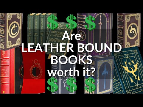 100 for a BOOK? Are leather bindings worth the price?