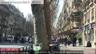 Paris - Visite guidée d'une location de vacance de type T3 situé dans le 6ème arrondissement