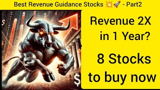 Best Revenue Guidance Stocks FY25- Part2 | Stocks to buy now | Best Revenue Guidance FY25 | #stocks