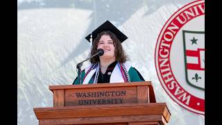2026 Arts & Sciences Undergraduate Recognition Ceremony | Student Speaker | Mia Kouveliotes