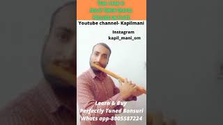 Tere Aane Ki Jab Khabar Mahake Flute Music Piece || Jagjit Singh Ghazal by Kapilmani #shorts