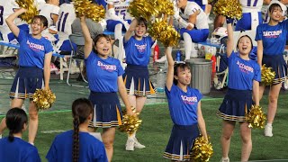 240921 関東大学アメフト　中央大学チアさん　東京ドーム