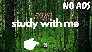 STUDY WITH MYSTERIOUS MAN IN THE FOREST I STUDY WITH ME I STUDY WITH ME LIVE I POMODORO I STUDY VLOG