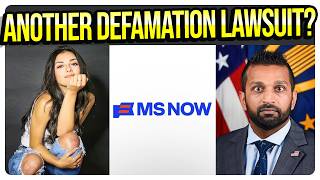 BREAKING! Kash Patel Girlfriend Alexis Wilkins Sues MS NOW for DEFAMATION! Is She a "Public Figure"?