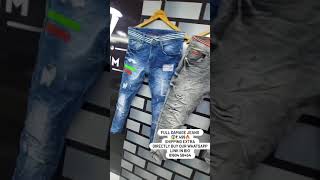 Mens Stylish Full Damage Jeans Pant