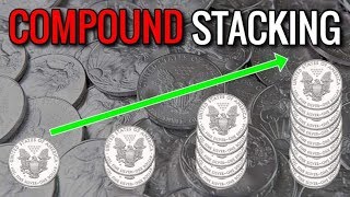 Saving Money in Silver & Gold With The Compound Effect | Consistent Wealth Preservation Coins/Bars