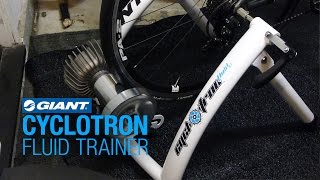 Giant Cyclotron Fluid ST Trainer Setup, Spinning, Noise, Teardown Review