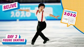 RELIVE - Figure Skating - Men's Single Free Programme - Day 3 | Lausanne 2020