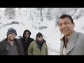 medium snow fall in high reaches shimla hills snowymountains snowrunner snowday