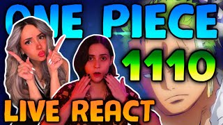 ZORO FANS BIGGEST W | One Piece Chapter 1110 Live React