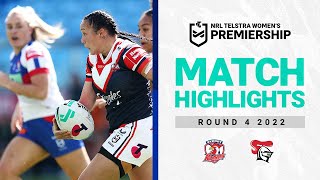 NRLW Sydney Roosters v Newcastle Knights | Match Highlights | Round 4, 2022