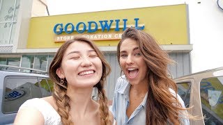 UGLY THRIFT STORE CHALLENGE (we tried ¯\\_(ツ)_/¯)