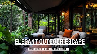 Luxurious Backyard Decor Ideas for an Elegant Outdoor Escape