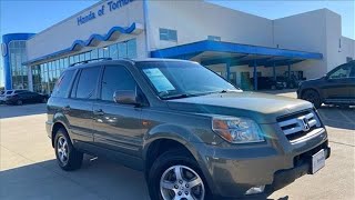 Used 2007 Honda Pilot Tomball TX Houston, TX #HTSB008510A