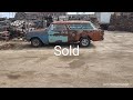 55 Chevy Nomad Junkyard Find Sold! I Discover I scrap front suspension parts I needed! Really👍