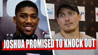Anthony Joshua RESPONDED HARSHLY AND PROMISED TO KNOCK OUT Alexander Usyk IN BATTLE / Tyson Fury