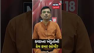 કચ્છના ખેડૂતોની કેમ કમર ભાંગી? | Kutch News | Crop Damage | Farmers Issue | News18 Gujarati #shorts