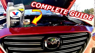 COMPLETE GUIDE - 2020 Mazda CX 9 Oil & Filter Change