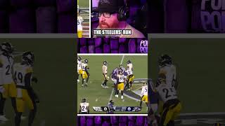 Ravens Dominate Steelers' Run Defense. Incredible Plays!