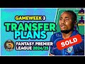 SELLING NKUNKU? 🚨 | FPL GAMEWEEK 3 TRANSFER PLANS | Fantasy Premier League Tips 2024/25