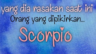 Scorpio, dia jatuh cinta dan senang dengan yg dia rasakan