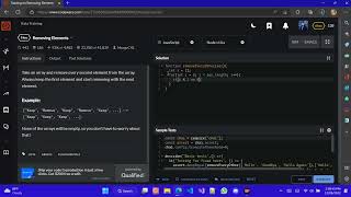 Codewars 8kyu Removing Elements Javascript #shorts #short #javascript #coding #programming #codewars