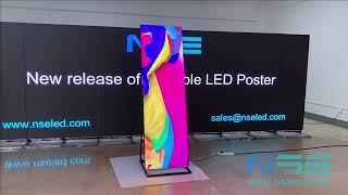 NSE New Stylish Foldable Digital LED Banner Screen Display