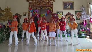 Reggae 2024 Line dance, by Sanggar Edam, Choreographer :  Yen Shu ( INA)