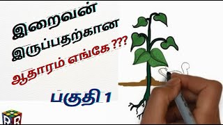 கடவுள் (இறைவன்) இருப்பதற்கான ஆதாரம் எங்கே ?? பகுதி 1 - Jazakumullah @RationalReligion