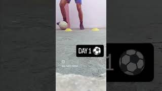 30 DAYS  BALL MASTERY CHALLENGE ⚽ #ball #football #ballmastry #ronaldo #footballshorts #viralshort