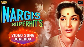 Nargis's Superhit Video Song Jukebox - (HD) Hindi Old Bollywood Songs