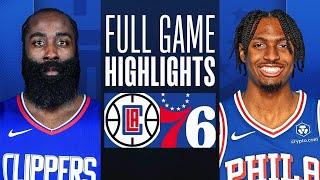 CLIPPERS at 76ERS | FULL GAME HIGHLIGHTS | March 27, 2024