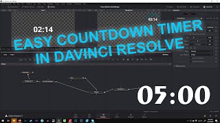 The Easiest Countdown Timer Tutorial Using Blackmagic DaVinci Resolve