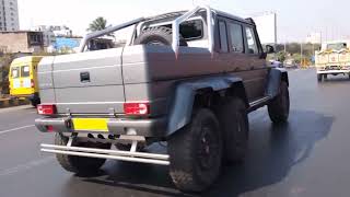 The Mercedes-Benz G63 AMG 6x6 IN INDIA | MUMBAI