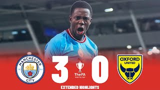 Man City vs Oxford United | Highlights | U18 FA Youth Cup Quarter Final 07-03-2023