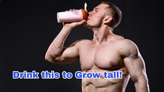 Drink this increase your Height? 🍹Grow Taller by Drinking this Shake?