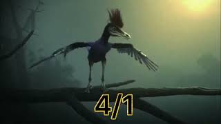 Microraptor vs Rahonavis