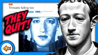 Threads is FAILING?! Zuckerberg Admits HALF of Users Already QUIT!
